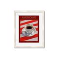 Picture of Americano Coffee _GroupedProduct_Rectangle_Portrait_Framed_Matted_