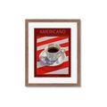 Picture of Americano Coffee _GroupedProduct_Rectangle_Portrait_Framed_Matted_