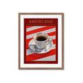 Picture of Americano Coffee _GroupedProduct_Rectangle_Portrait_Framed_Matted_