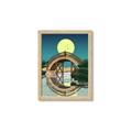 Picture of Japanese Bridge _GroupedProduct_Rectangle_Portrait_Framed_Matted_