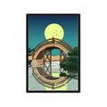 Picture of Japanese Bridge _GroupedProduct_Rectangle_Portrait_Framed_Matted_