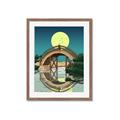 Picture of Japanese Bridge _GroupedProduct_Rectangle_Portrait_Framed_Matted_