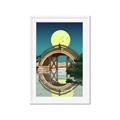 Picture of Japanese Bridge _GroupedProduct_Rectangle_Portrait_Framed_Matted_