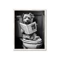 Picture of Potty Pooch _GroupedProduct_Rectangle_Portrait_Framed_Matted_