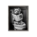 Picture of Potty Pooch _GroupedProduct_Rectangle_Portrait_Framed_Matted_