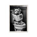 Picture of Potty Pooch _GroupedProduct_Rectangle_Portrait_Framed_Matted_
