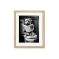 Picture of Potty Pooch _GroupedProduct_Rectangle_Portrait_Framed_Matted_