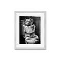 Picture of Potty Pooch _GroupedProduct_Rectangle_Portrait_Framed_Matted_
