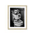 Picture of Potty Pooch _GroupedProduct_Rectangle_Portrait_Framed_Matted_
