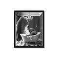 Picture of Splish Splash Safari _GroupedProduct_Rectangle_Portrait_Framed_Matted_