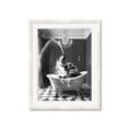 Picture of Splish Splash Safari _GroupedProduct_Rectangle_Portrait_Framed_Matted_