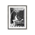 Picture of Splish Splash Safari _GroupedProduct_Rectangle_Portrait_Framed_Matted_