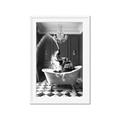 Picture of Splish Splash Safari _GroupedProduct_Rectangle_Portrait_Framed_Matted_
