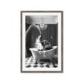 Picture of Splish Splash Safari _GroupedProduct_Rectangle_Portrait_Framed_Matted_