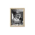 Picture of Joyful Elephant Bath Time _GroupedProduct_Rectangle_Portrait_Framed_Matted_