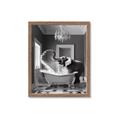 Picture of Joyful Elephant Bath Time _GroupedProduct_Rectangle_Portrait_Framed_Matted_