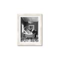 Picture of Joyful Elephant Bath Time _GroupedProduct_Rectangle_Portrait_Framed_Matted_