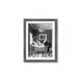 Picture of Joyful Elephant Bath Time _GroupedProduct_Rectangle_Portrait_Framed_Matted_