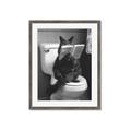 Picture of Kitty Cat Throne Room _GroupedProduct_Rectangle_Portrait_Framed_Matted_