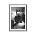 Picture of Kitty Cat Throne Room _GroupedProduct_Rectangle_Portrait_Framed_Matted_