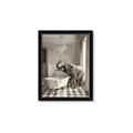 Picture of Luxuary Elephant _GroupedProduct_Rectangle_Portrait_Framed_Matted_