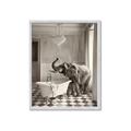 Picture of Luxuary Elephant _GroupedProduct_Rectangle_Portrait_Framed_Matted_