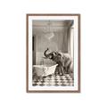 Picture of Luxuary Elephant _GroupedProduct_Rectangle_Portrait_Framed_Matted_