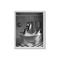Picture of Penguin Party _GroupedProduct_Rectangle_Portrait_Framed_Matted_