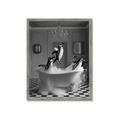 Picture of Penguin Party _GroupedProduct_Rectangle_Portrait_Framed_Matted_