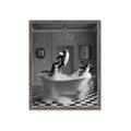 Picture of Penguin Party _GroupedProduct_Rectangle_Portrait_Framed_Matted_