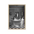 Picture of Penguin Party _GroupedProduct_Rectangle_Portrait_Framed_Matted_