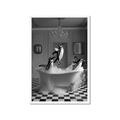 Picture of Penguin Party _GroupedProduct_Rectangle_Portrait_Framed_Matted_
