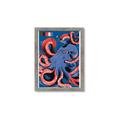 Picture of Tentacle Whirl Poster _GroupedProduct_Rectangle_Portrait_Framed_Matted_