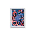 Picture of Tentacle Whirl Poster _GroupedProduct_Rectangle_Portrait_Framed_Matted_