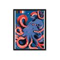 Picture of Tentacle Whirl Poster _GroupedProduct_Rectangle_Portrait_Framed_Matted_