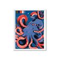 Picture of Tentacle Whirl Poster _GroupedProduct_Rectangle_Portrait_Framed_Matted_