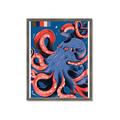 Picture of Tentacle Whirl Poster _GroupedProduct_Rectangle_Portrait_Framed_Matted_