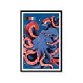 Picture of Tentacle Whirl Poster _GroupedProduct_Rectangle_Portrait_Framed_Matted_