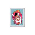 Picture of Space Explorer Poster _GroupedProduct_Rectangle_Portrait_Framed_Matted_