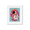 Picture of Space Explorer Poster _GroupedProduct_Rectangle_Portrait_Framed_Matted_