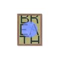 Picture of Breath Typography Poster _GroupedProduct_Rectangle_Portrait_Framed_Matted_