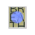 Picture of Breath Typography Poster _GroupedProduct_Rectangle_Portrait_Framed_Matted_
