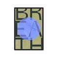 Picture of Breath Typography Poster _GroupedProduct_Rectangle_Portrait_Framed_Matted_