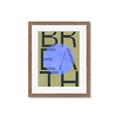 Picture of Breath Typography Poster _GroupedProduct_Rectangle_Portrait_Framed_Matted_