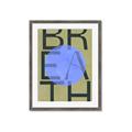 Picture of Breath Typography Poster _GroupedProduct_Rectangle_Portrait_Framed_Matted_