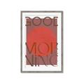 Picture of Good Morning Typography Poster _GroupedProduct_Rectangle_Portrait_Framed_Matted_