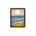 Picture of Summer Vacation Poster _GroupedProduct_Rectangle_Portrait_Framed_Matted_