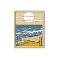 Picture of Summer Vacation Poster _GroupedProduct_Rectangle_Portrait_Framed_Matted_