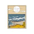 Picture of Summer Vacation Poster _GroupedProduct_Rectangle_Portrait_Framed_Matted_