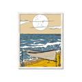 Picture of Summer Vacation Poster _GroupedProduct_Rectangle_Portrait_Framed_Matted_
